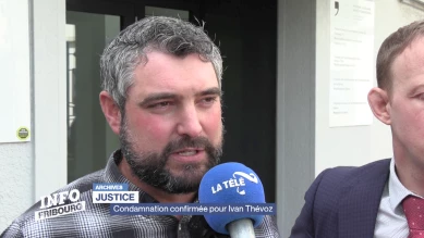 Condamnation confirmée pour Ivan Thévoz