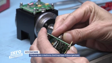 Hausse des créations d'entreprises fribourgeoises