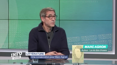 Marc Agron sacré Prix du livre de la Ville de Lausanne