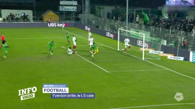 Football: Yverdon brille, le LS cale