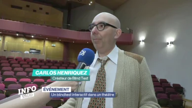 Un blind test interactif dans un théâtre à Cossonay