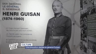 Lumière sur le général Guisan à Morges