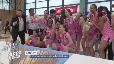 Le Nyon Basket Féminin sur le toit de la Suisse