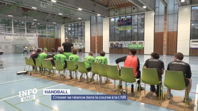 Les handballeurs de Crissier se relancent