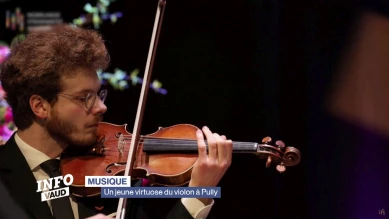 Un jeune virtuose du violon à Pully
