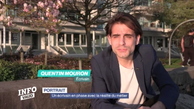 Quentin Mouron et la réalité du métier d'écrivain