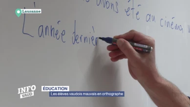 Les élèves vaudois mauvais en orthographe