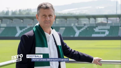 Adrian Ursea débarque à Yverdon