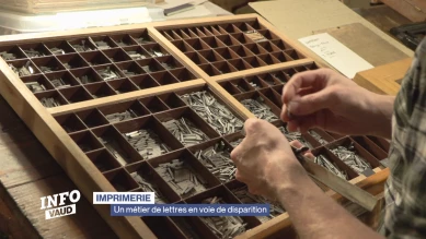 Typographe, un métier de lettres en voie de disparition