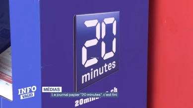 Le journal "20 minutes", c'est fini
