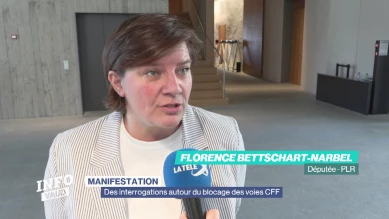 Le blocage des voies CFF interpelle le Grand Conseil
