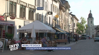 La Voie Verte de Morges inquiète les commerçants