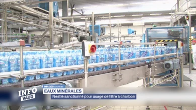 Nestlé sanctionné pour usage de filtre à charbon à Henniez
