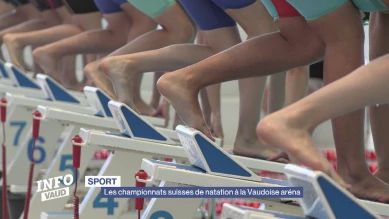 La natation suisse brille à la Vaudoise aréna