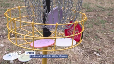 Le disc-golf s'installe à Saint-Cergue