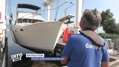 Un jour d'été avec le garde-port