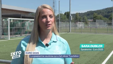 La speakerine vaudoise de l'Euro qui fait vibrer Tourbillon