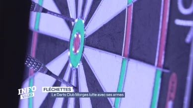 Le Darts Club Morges lutte avec ses armes
