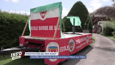 La fête nationale en grande pompe à Villars-sur-Ollon