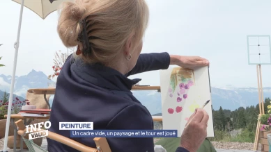 Peindre dans un cadre idyllique