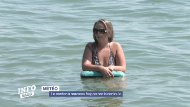 Le canton à nouveau frappé par la canicule