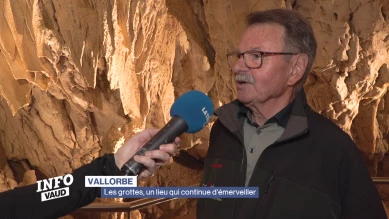 Les grottes de Vallorbe, un lieu qui continue d'émerveiller