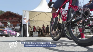 La 3e étape du Tour de Romandie féminin sera à Aigle