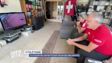 La course de Léonie Pointet vécue par ses parents