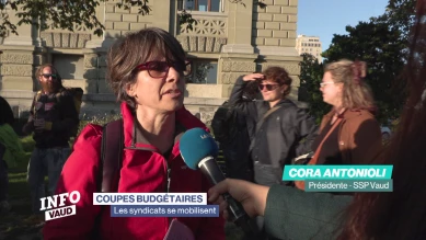Manifestation contre les coupes dans les services publics