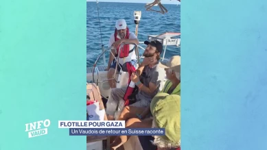 Flotille pour Gaza: un vaudois de retour en Suisse raconte