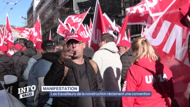 Les travailleurs de la construction réclament une convention