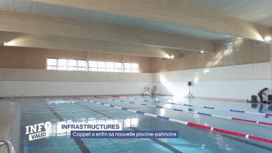 Coppet a enfin sa nouvelle piscine-patinoire