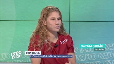 La triathlète Cathia Schär lance sa saison
