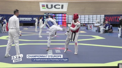 Des Championnats d'Europe de taekwondo à Aigle