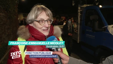 Fonction publique: la mobilisation se poursuit