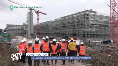 Le Campus Santé à Chavannes-près-Renens prend forme
