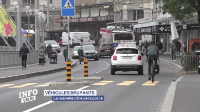 Véhicules bruyants: la nouvelle cible de la police