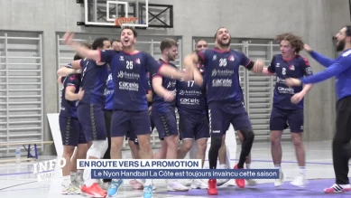 Le Nyon Handball La Côte est toujours invaincu cette saison