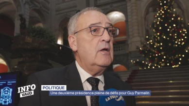 Une deuxième présidence pleine de défis pour Guy Parmelin