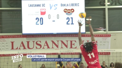 Volley: le LUC poursuit son chemin en Coupe d’Europe