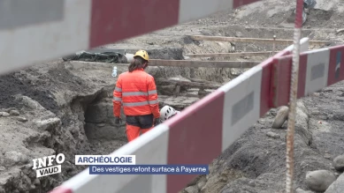 Des vestiges refont surface à Payerne