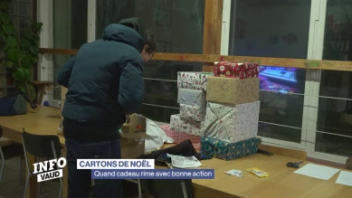 Cartons de Noël: quand cadeau rime avec bonne action