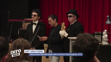 Alexandre Démétriadès décroche le Champignac d'Or