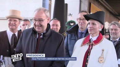 Guy Parmelin célébré en terres vaudoises