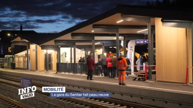 La gare du Sentier fait peau neuve