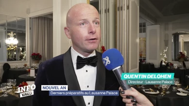Le réveillon au Lausanne Palace