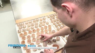 Les médailles de Gremaud en pâtisserie