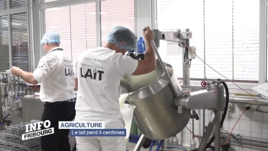 Le litre de lait perd 4 centimes