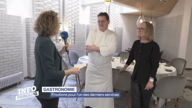 Émotions pour l'un des derniers services au Pérolles