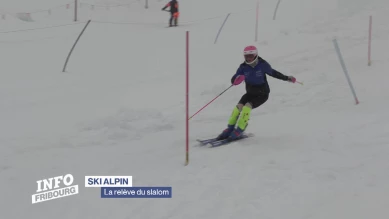 La relève du slalom au Jaun